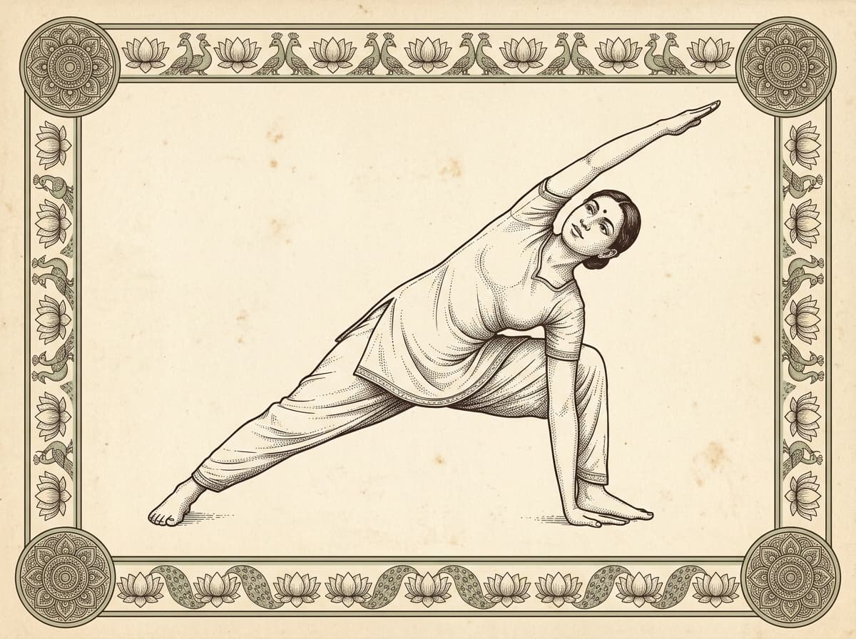 Уттхита Парсваконасана