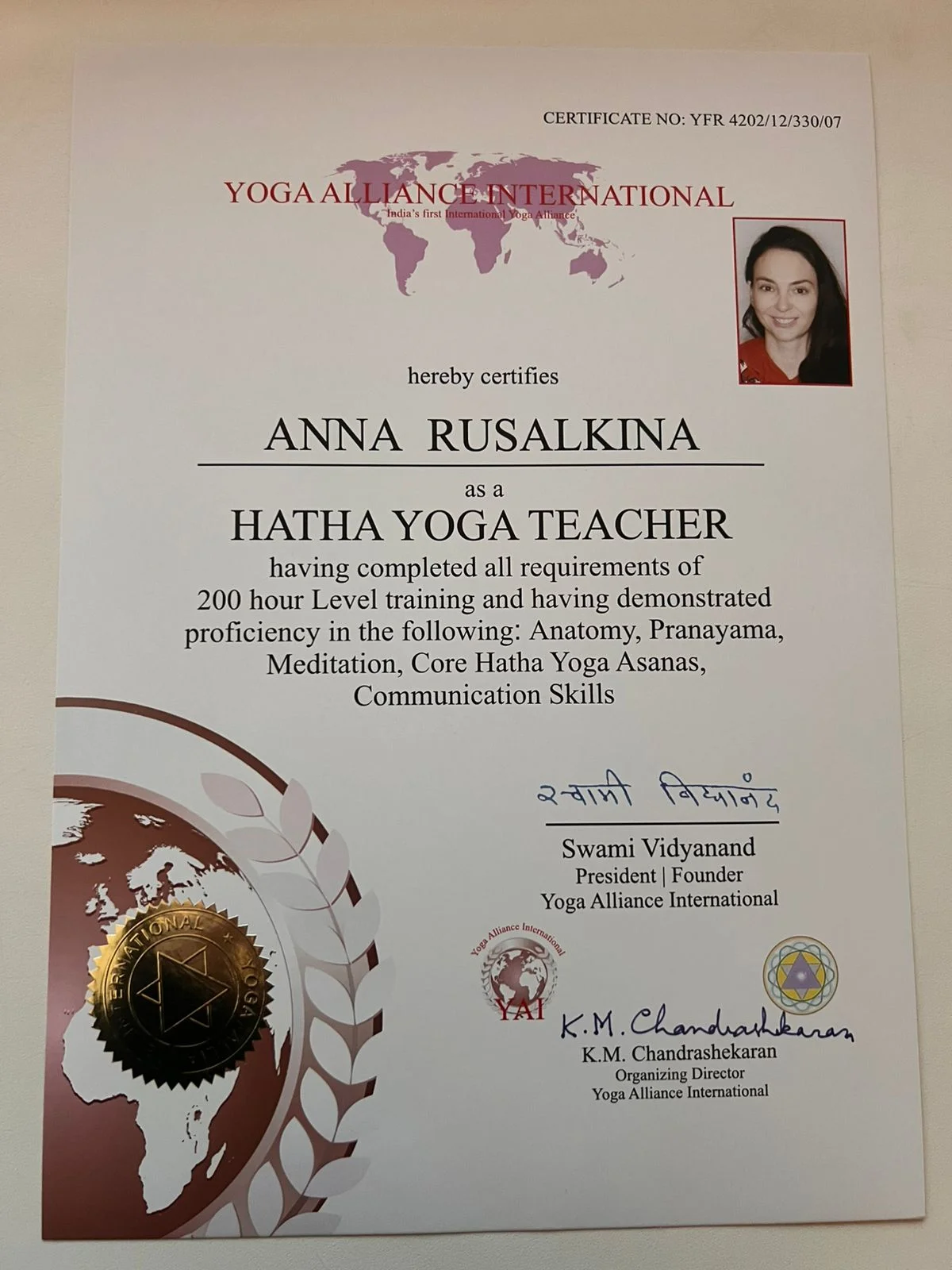 Yoga Alliance International
